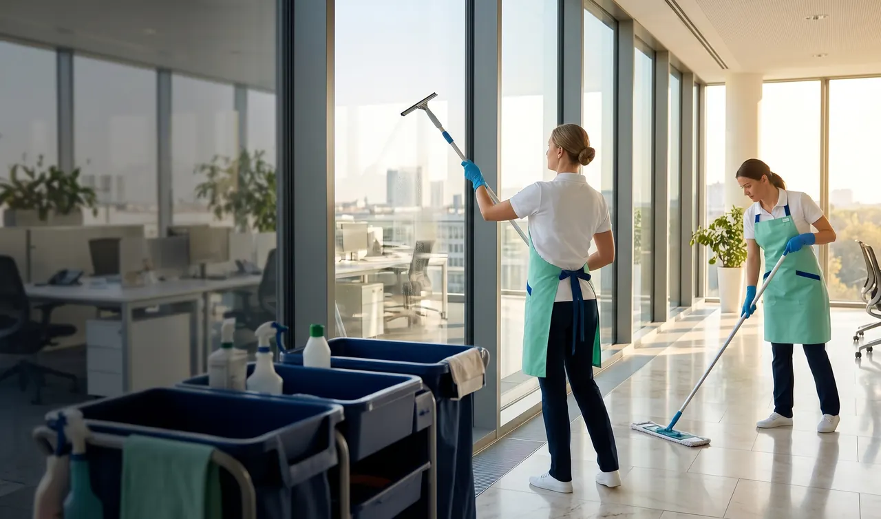 Professionelle Reinigung im Büro – Clean Clever Nord